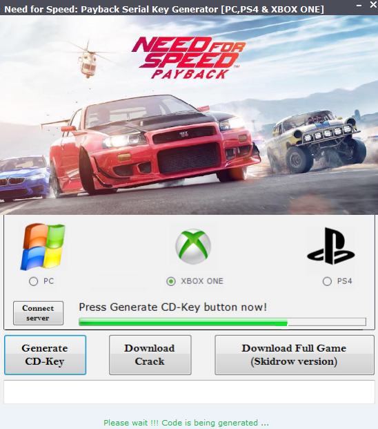 need for speed 2015 key